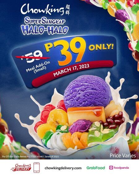This is Not a Drill: Chowking's SuperSangkap Halo.